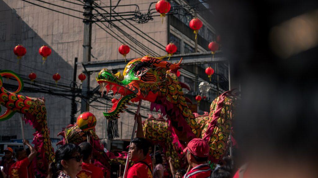 Chinese new year parade